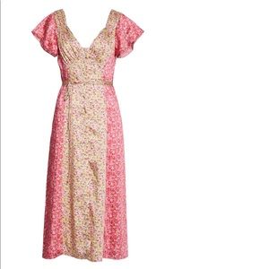 Beautiful spring floral dress! Cinq a sept